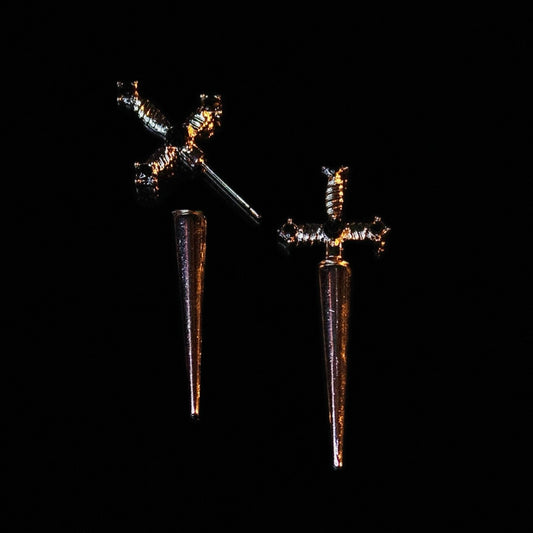 Sword Earrings